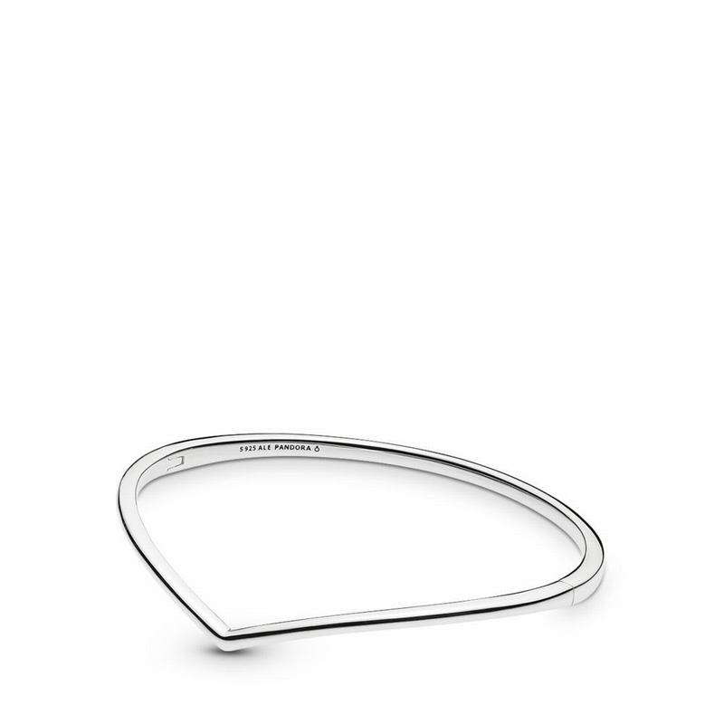 Pandora Shining Wish Bangle Bracelet Ireland - Sterling Silver - 032469WUG